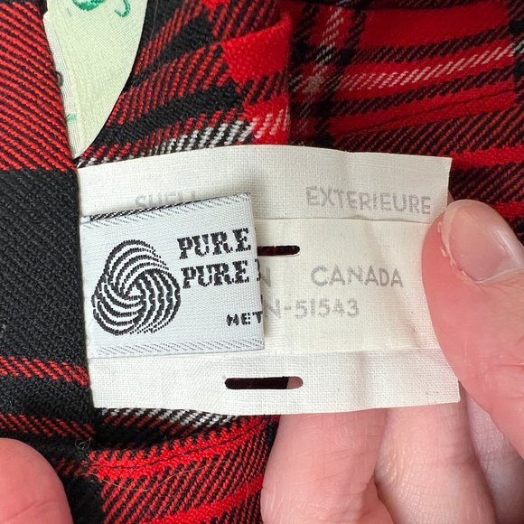 Vintage Plaid 100% Wool High Rise Midi Skirt Pleated Preppy Academia Tartan Kilt - Picture 5 of 9